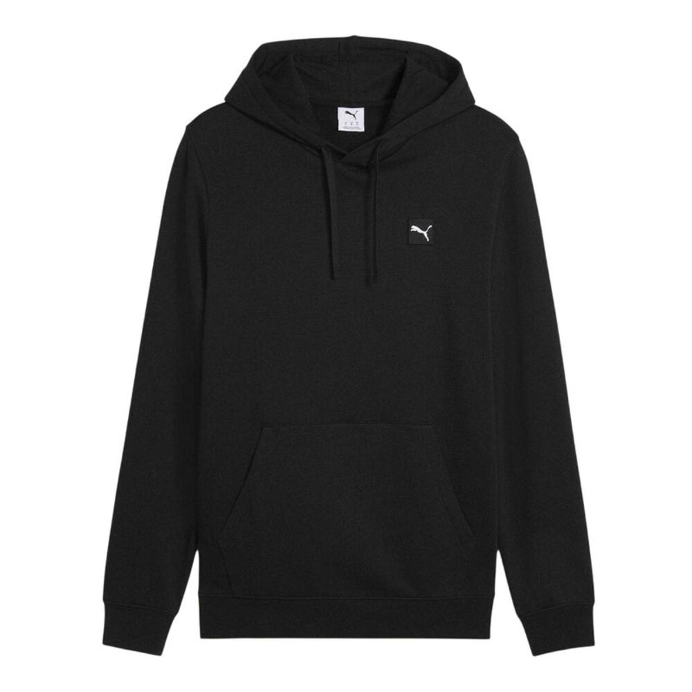 Puma Mens Essentials Elevated Relaxed Fit Hoodie / Black